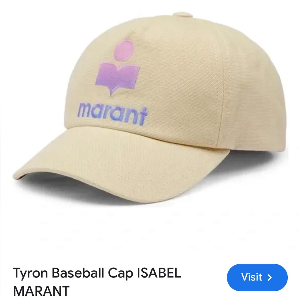 Isabel Marant - Tyron baseball hat